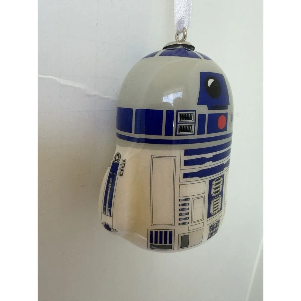 R2-D2 2019 Hallmark Itty Bittys Star Wars Hard Plastic Christmas Ornament Robot